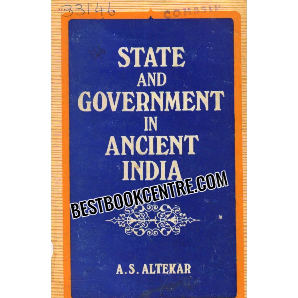 state and government in ancient india