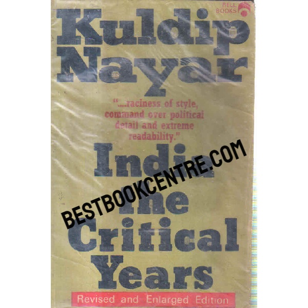 india the critical years