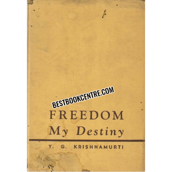 freedom my destiny 1st edition