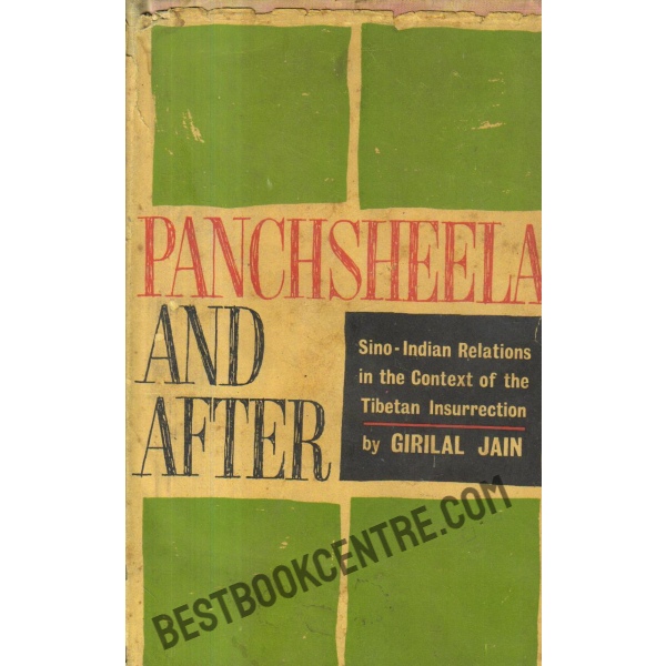 Panchsheela and after. 1st Edition