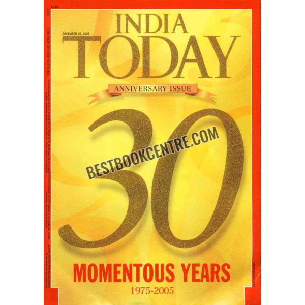 india today 30 momentous years 1975 to 2005  