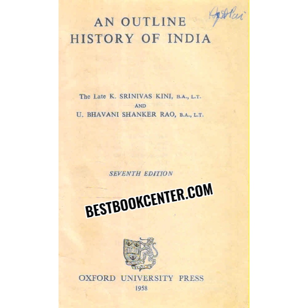 an outline history of india 