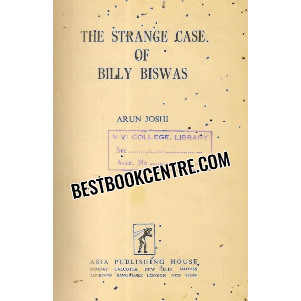 the strange case of billy biswas 1st edition