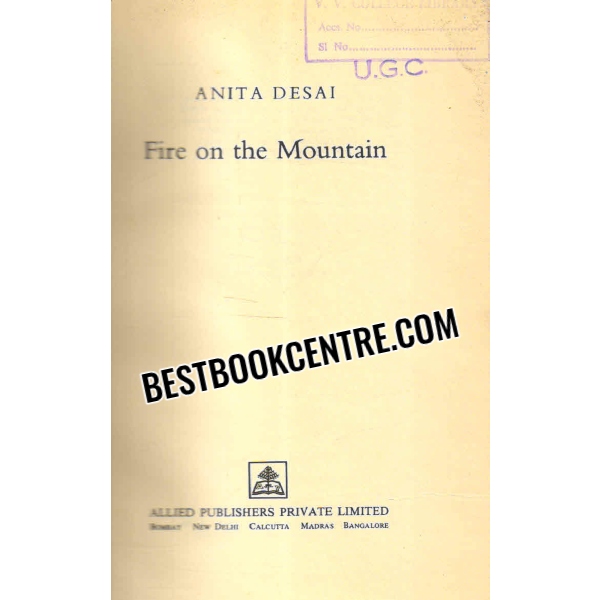 fire on the mountain 1st edition