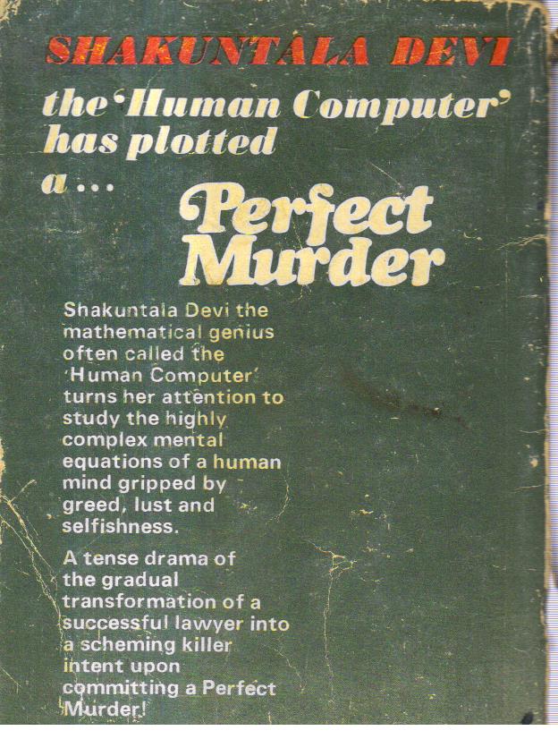 Perfect Murder 1st edition