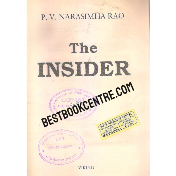 the insider 1st edition