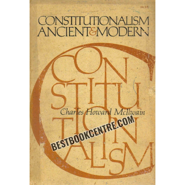 constitutionalism ancient and modern  