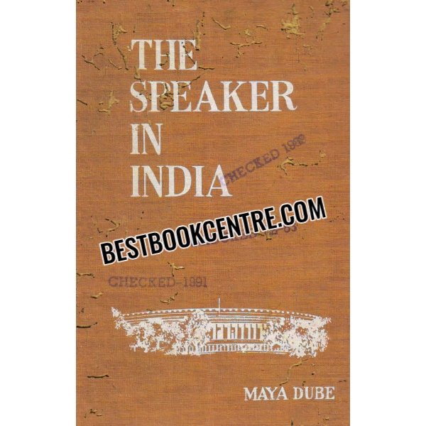 the speaker in india 1st edition