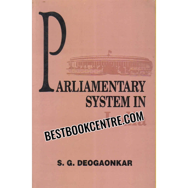 parliamentary system in india 