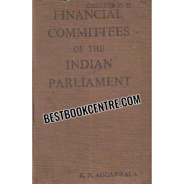 financial committees of the indian parliament 