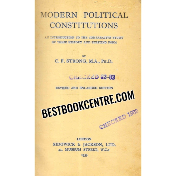 modern political constitutions 