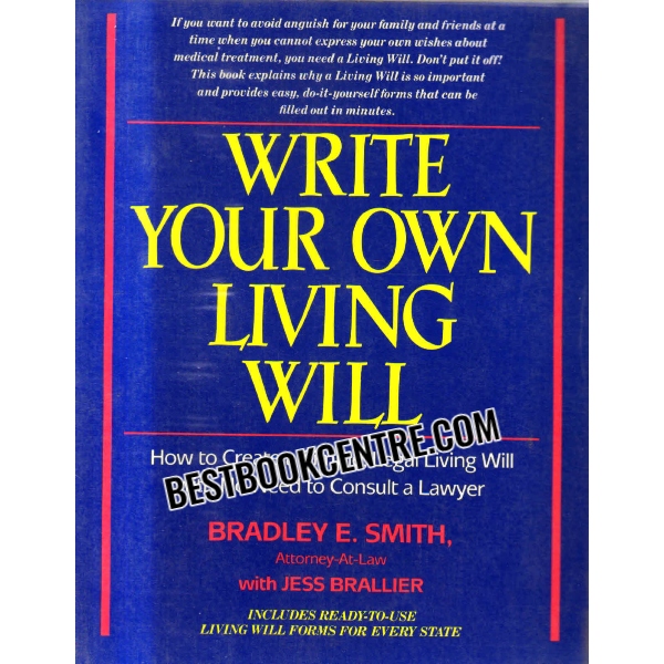write your own living will