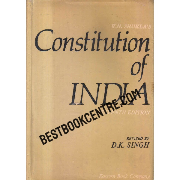 V.N.Shuklas constitution of india 