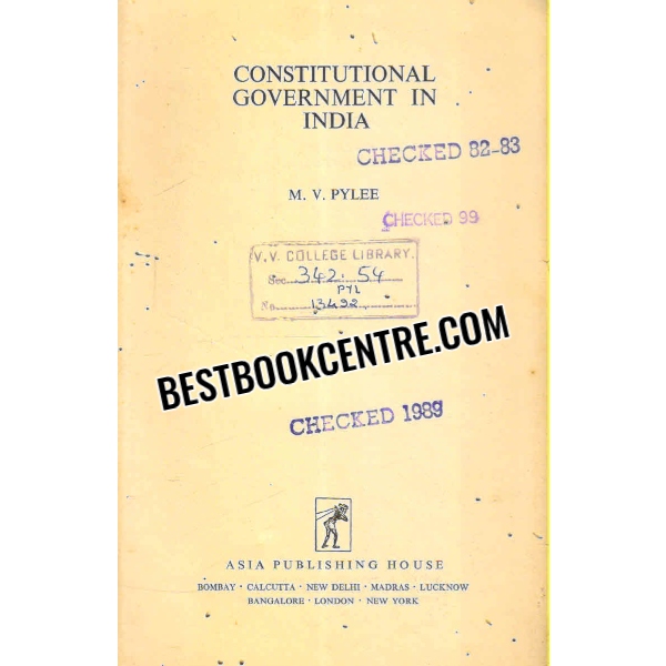constitutional government in india 