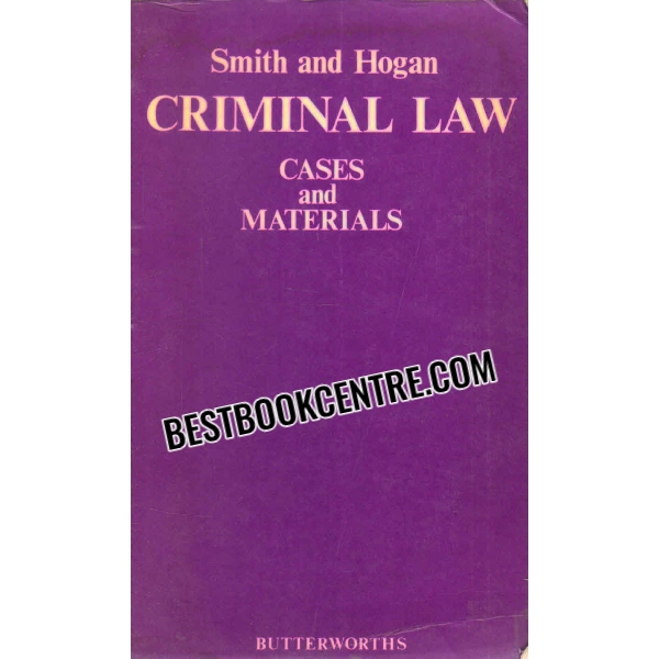 criminal law cases and materials