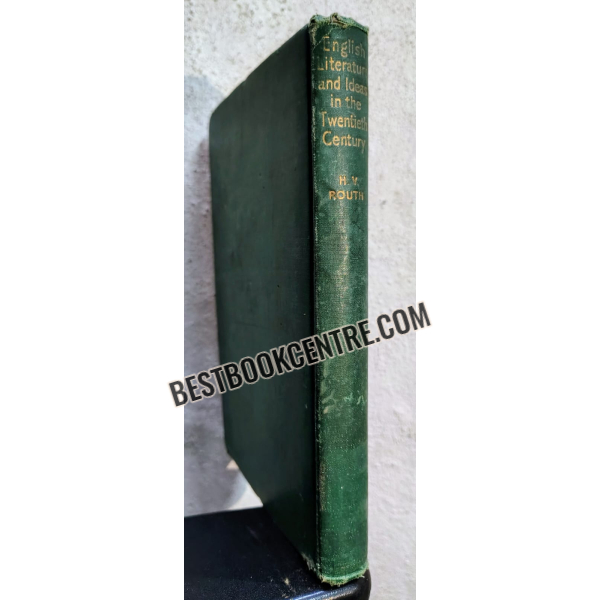 english literature and ideas in the twentieth century 