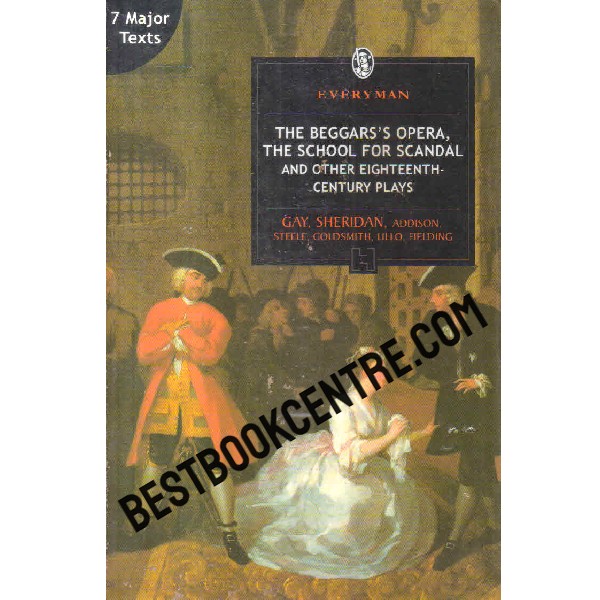 the beggars opera the school for scandal and cther eighteenth century plays