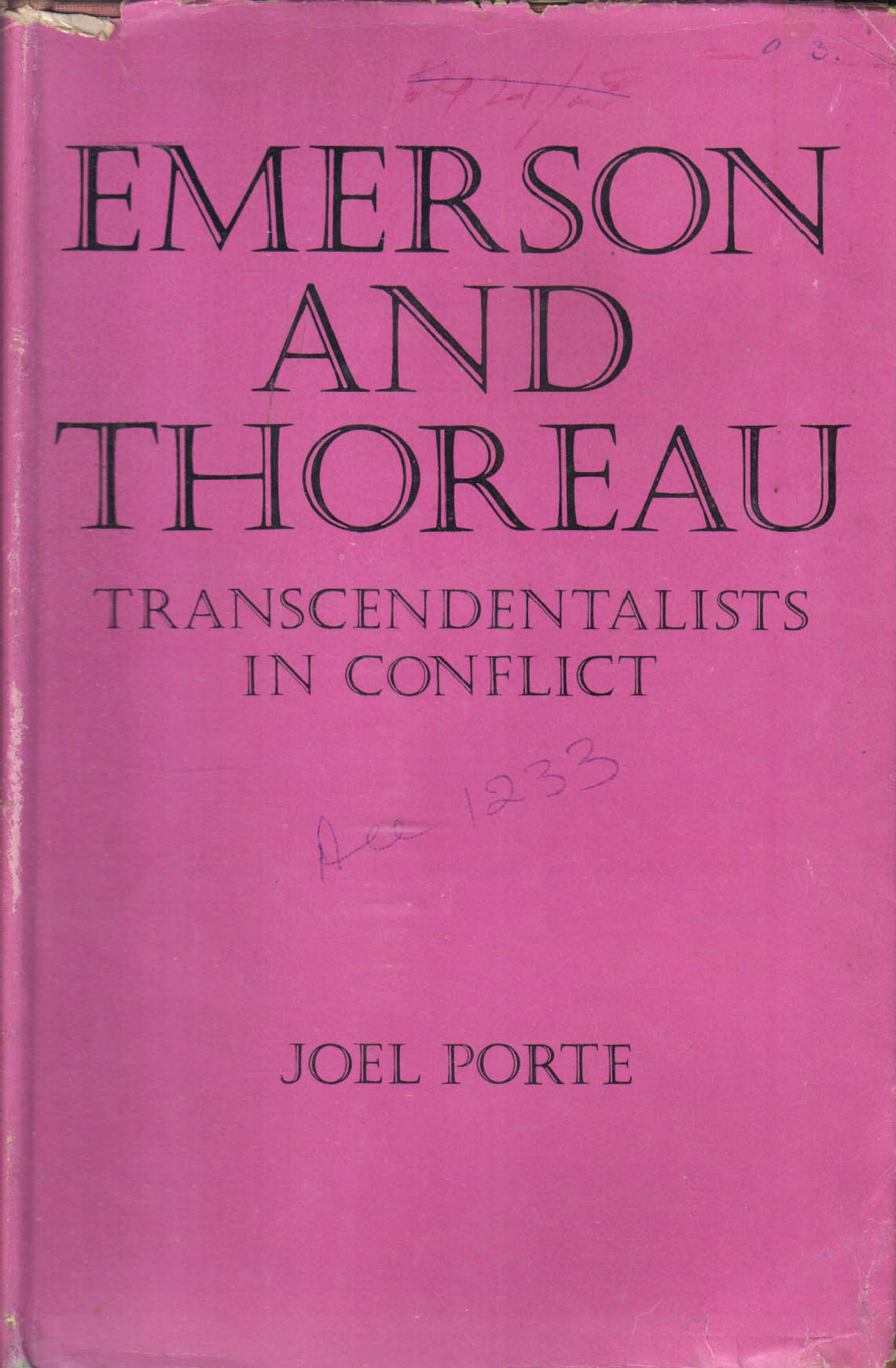 Emrson And Thoreaau Traanscendenntalists In Conflict