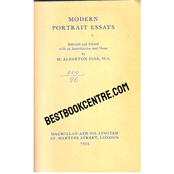 Modern Portrait Essays