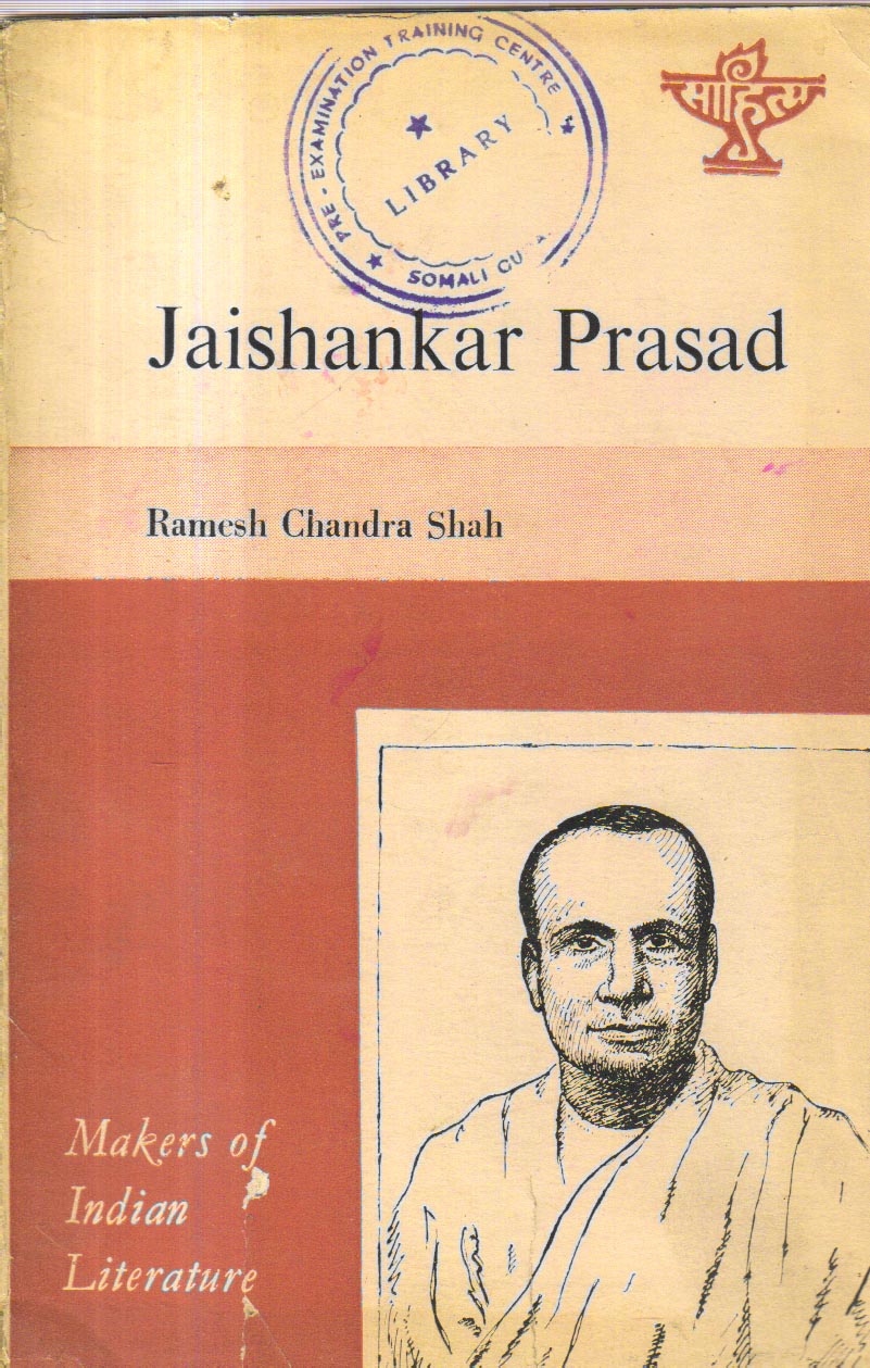 Makers of Indian Literature Jaishankar Prasad
