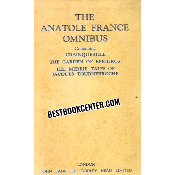 the anatole france omnibus