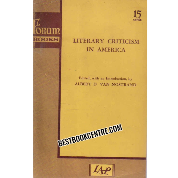literary criticism in america 