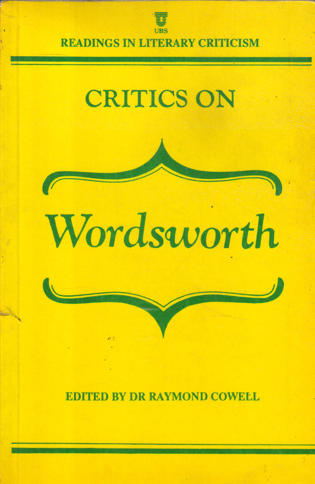 Crities On Wordsworth