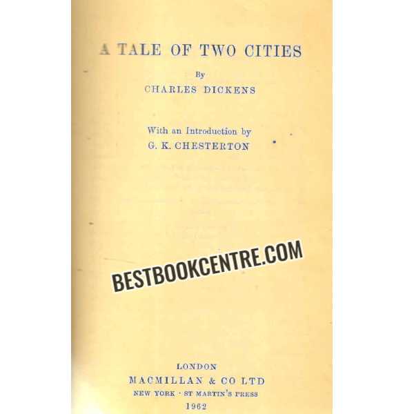 a tale of two cities 