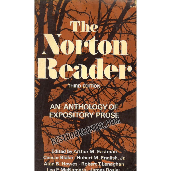the norton reader an anthology of expository prose 