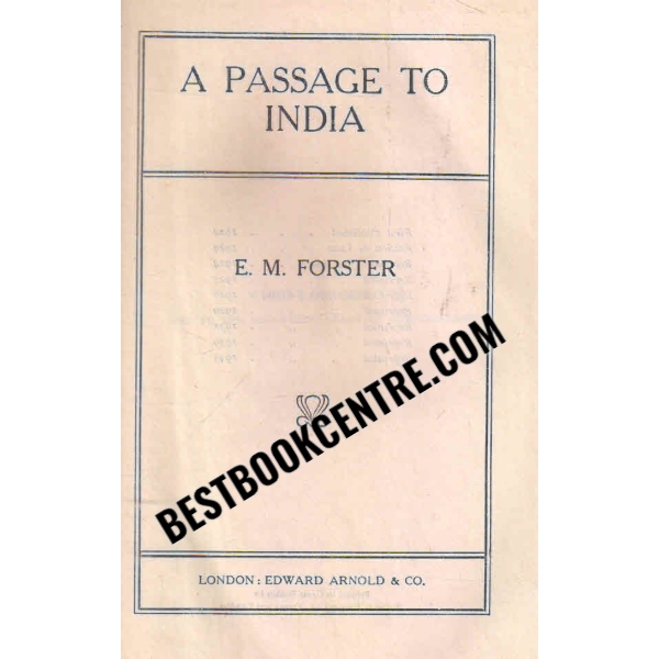 a passage to india