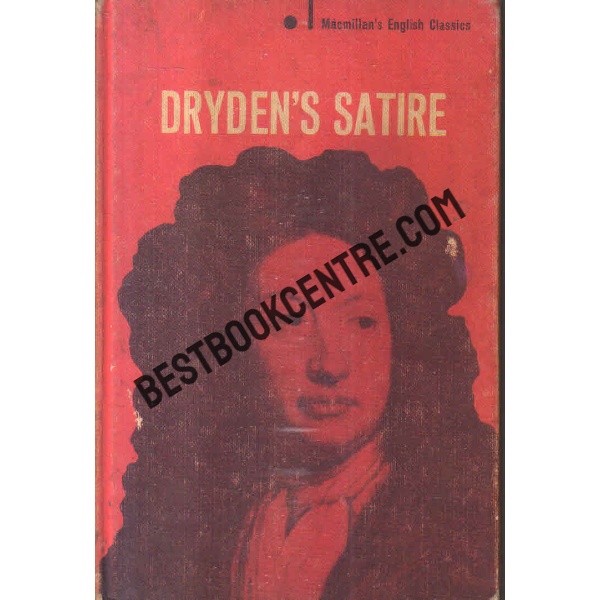drydens satire 1st edition