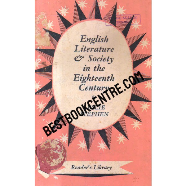 english literature and society in the eighteenth century