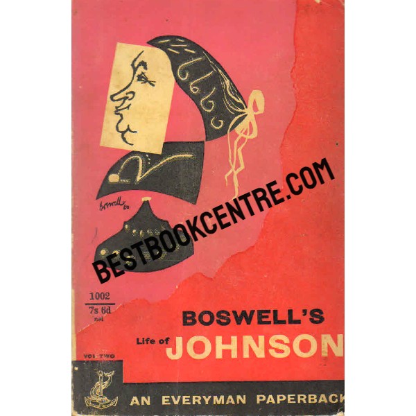 boswells life of johnson volume 1 and 2 set of 2 books