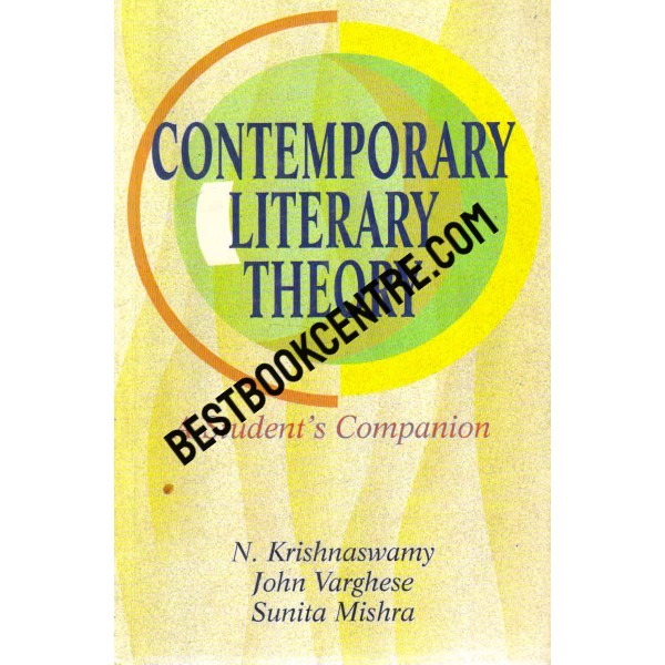 Contemporary Literary Theory 1st edition
