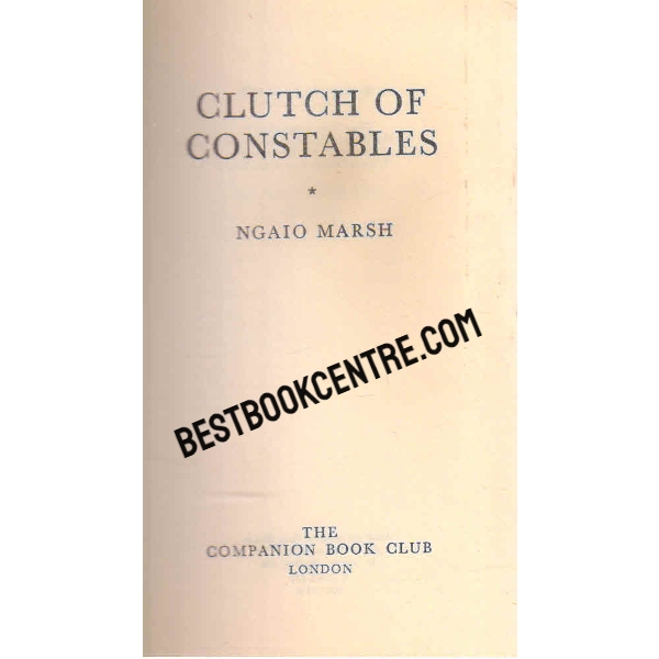 clutch of constables