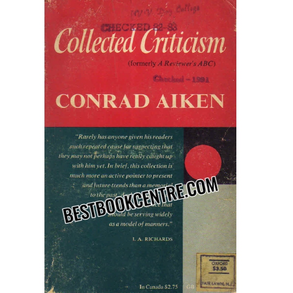 collected criticism 