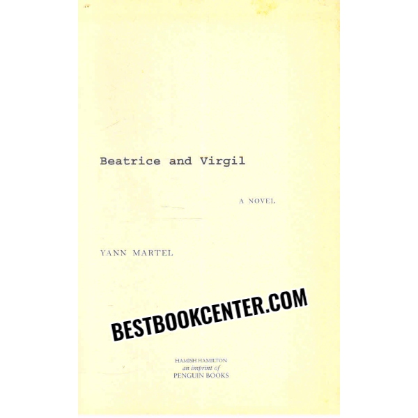 beatrice and virgil a novel 