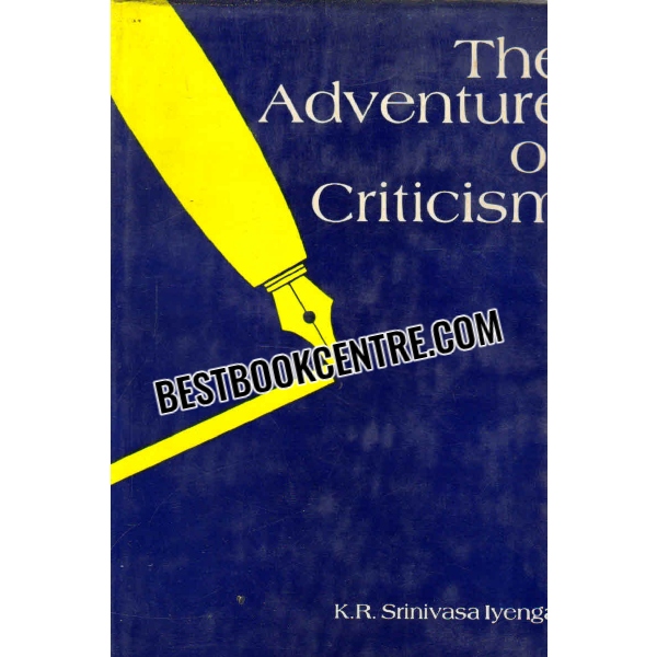 the adventure of criticism 1st edition