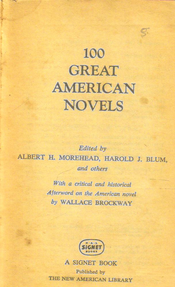 100 Great American Novels