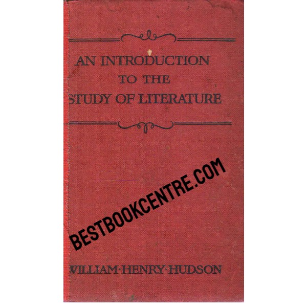 an introduction to the study of literature 