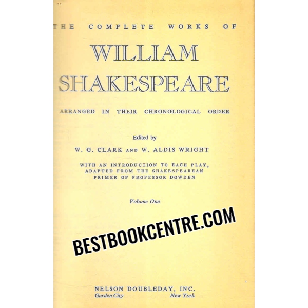 the complete works of william shakespeare volume one and two 
