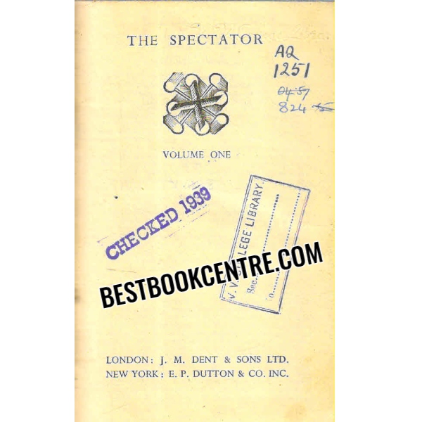 the spectator volume one