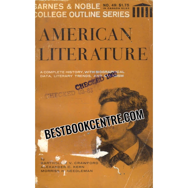 american literature College Outline series