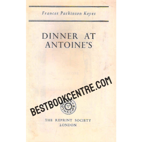 dinner at antoines