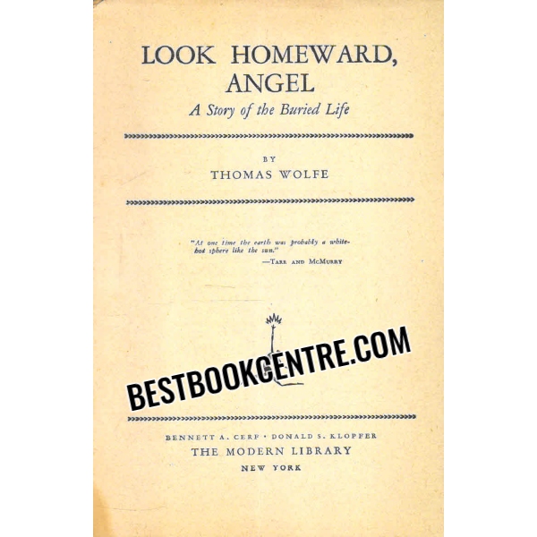 look homeward angel 