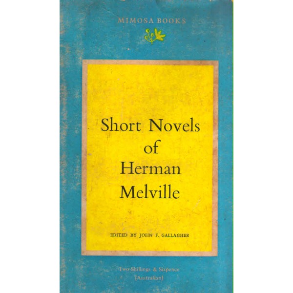 Short Novels Of Herman Melville