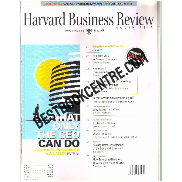 Havard business review may 2009