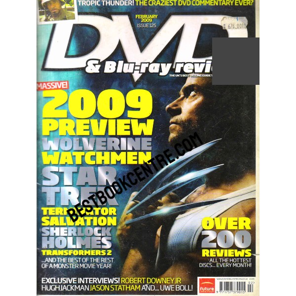 DVD and Blue Ray Review issue 125 Feburary 2009