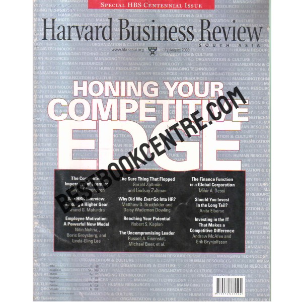 Havard business review july august 2008