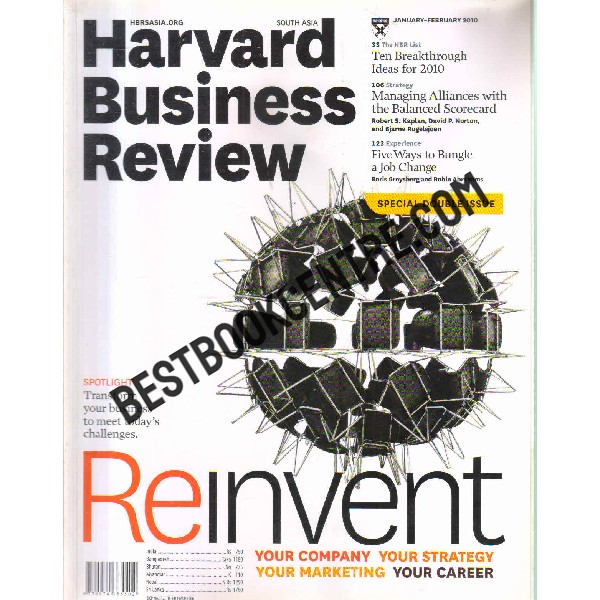 Havard business review january february 2010